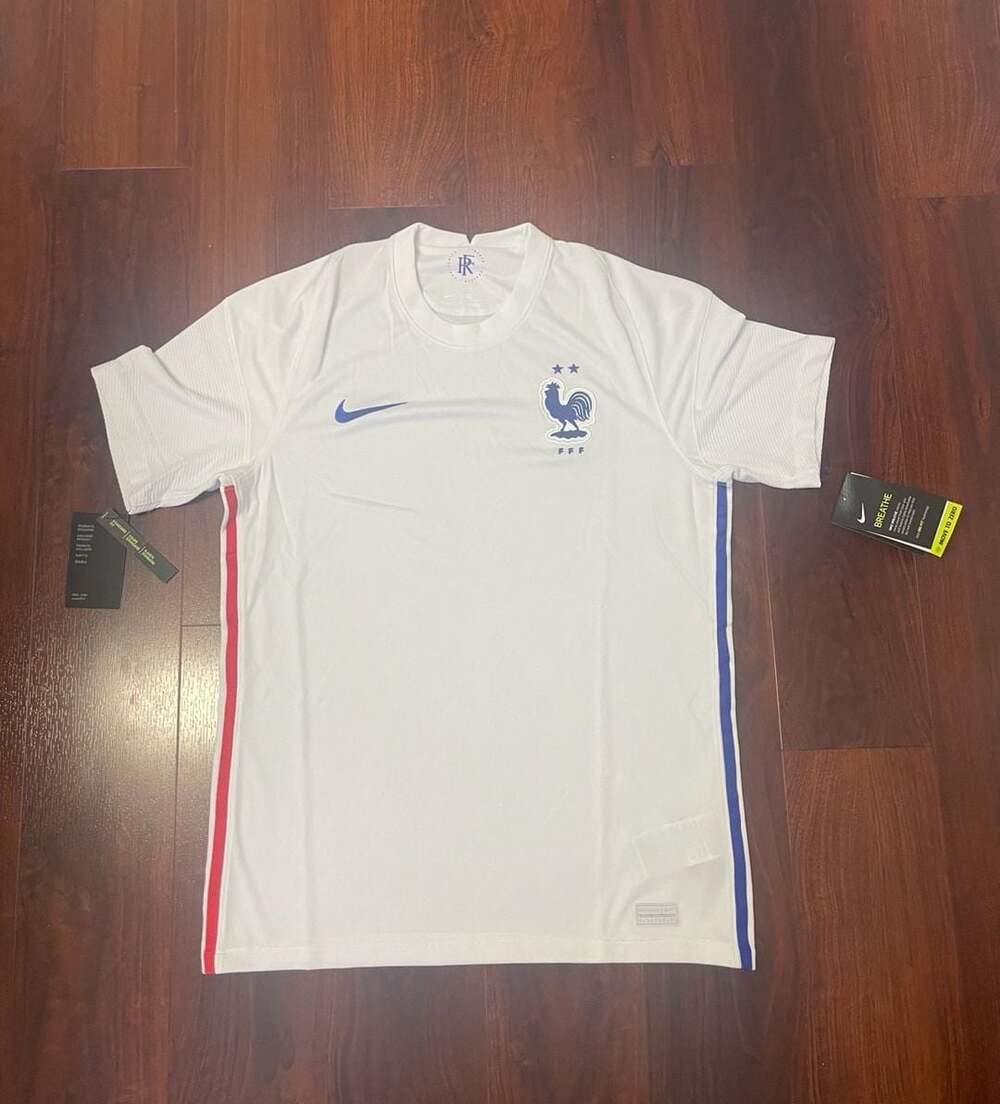 NWT Nike Dri-Fit Men's France Away Authentic Soccer Jersey Sz M